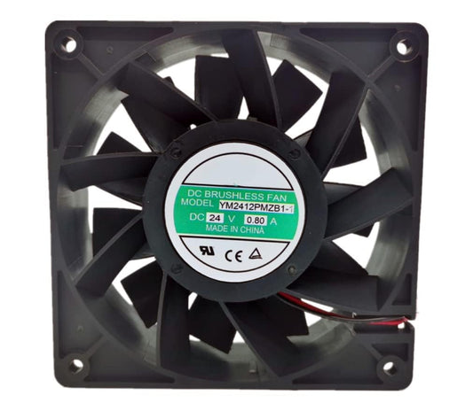 YM2412PMZB1-1 DC 24V 0.80A 178.4CFM 120X120X38mm Cooling Fan