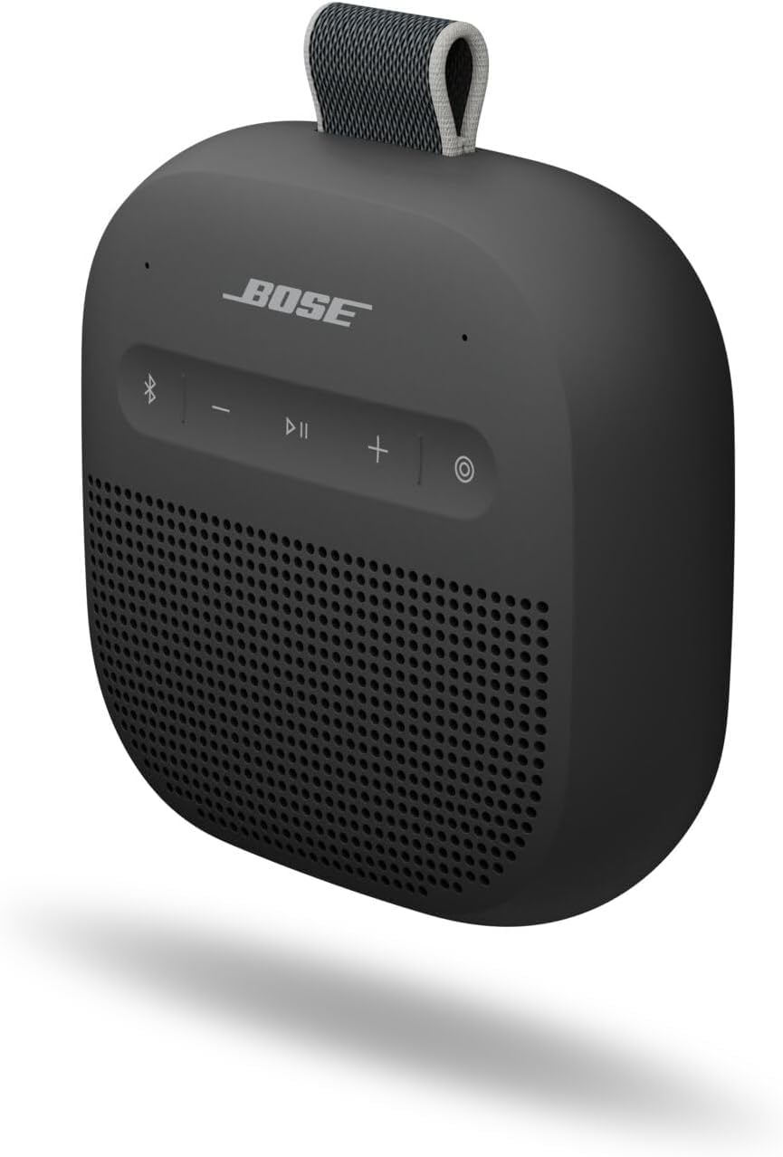 Bose New SoundLink Micro Portable Bluetooth Speaker (2nd Gen), Wireless Outdoor Speaker, Up to 12 Hours Battery Life, Waterproof and Dustproof