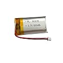 AOLIKES 902035 Battery, 3.7V 600mAh Lipo Rechargeable Battery Pack with JST Ph1.25-2Pin Plug for Bluetooth Speaker, Mini DVR, Pet GPS, Driving…