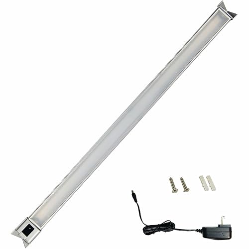 Lorell Task Cabinet Light, 24.5", Silver,13200