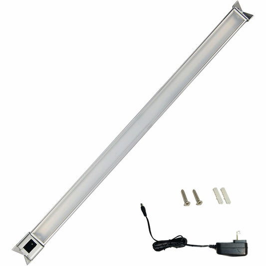 Lorell Task Cabinet Light, 24.5", Silver,13200