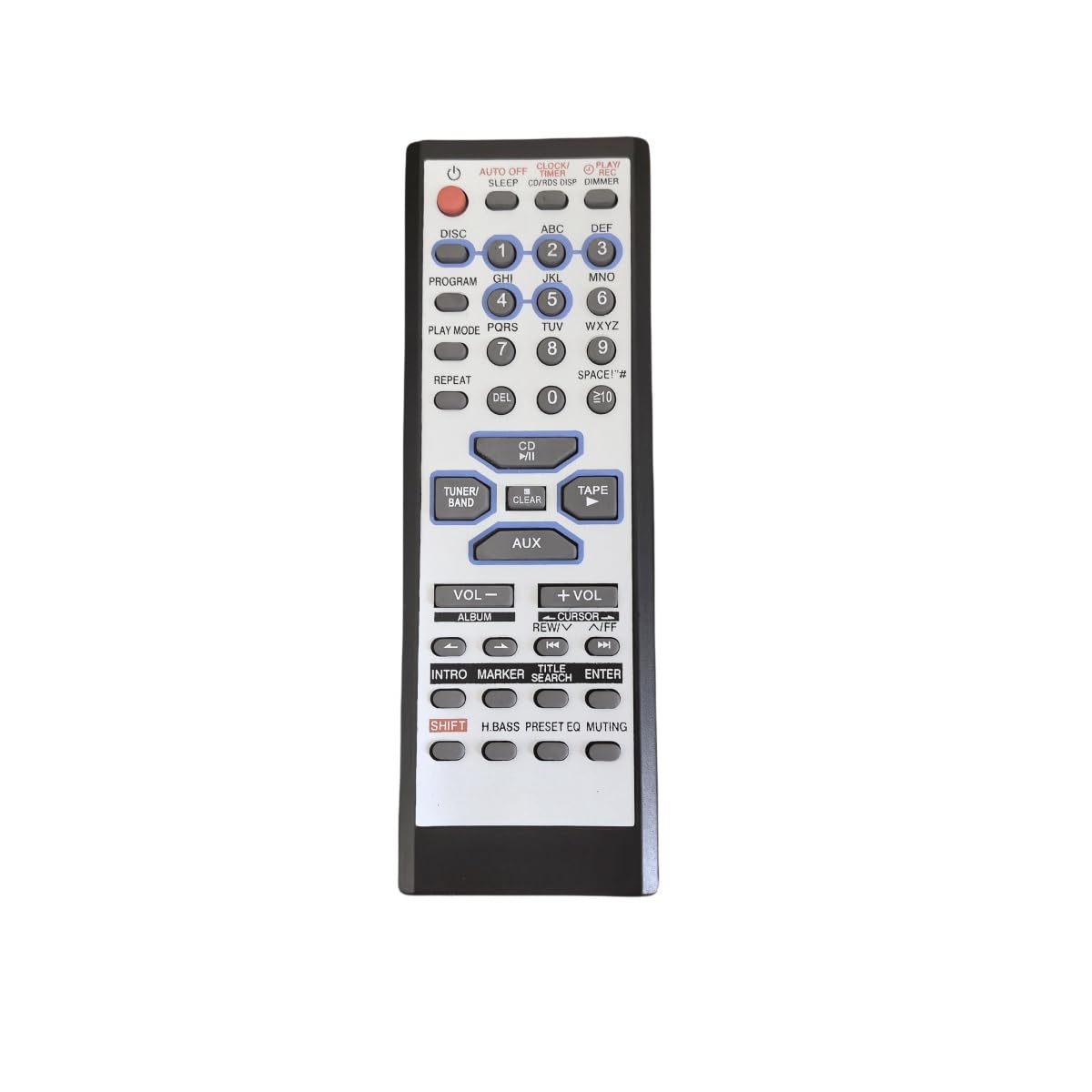 Loakdsa New Replacement Remote Control for Panasonic SA-AK323 SA-PM19EG-S SA-AK110 SC-AK110P SA-AK100 SC-AK100 SA-AK320 Home Theater Audio Stereo