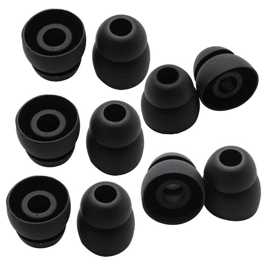 Toeasor Powerbeats 2 Replacement Earbuds Powerbeats3 Ear Buds Double Flange Silicone Ear Tips Compatible with Beat by Dr Dre Powerbeats 2 Powerbeats…