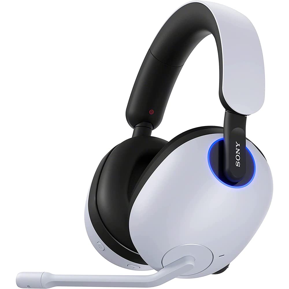 Sony WHG900N/W INZONE H9 Wireless Noise Cancelling Gaming Headset, White Bundle with 2 YR CPS Enhanced Protection Pack and Tech Smart USA Audio…