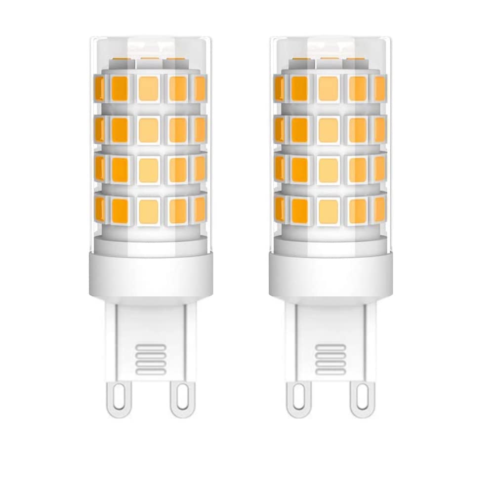2-Pack G9 LED Bulb 4W W10709921 Microwave Light Bulb Compatible with Kitchenaid Jenn-air Whirlpool Maytag Replace for W10112515 AP5983626 PS11722423