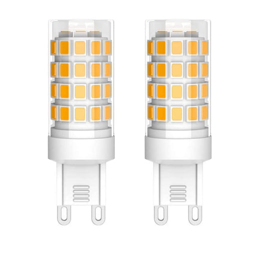 2-Pack G9 LED Bulb 4W W10709921 Microwave Light Bulb Compatible with Kitchenaid Jenn-air Whirlpool Maytag Replace for W10112515 AP5983626 PS11722423