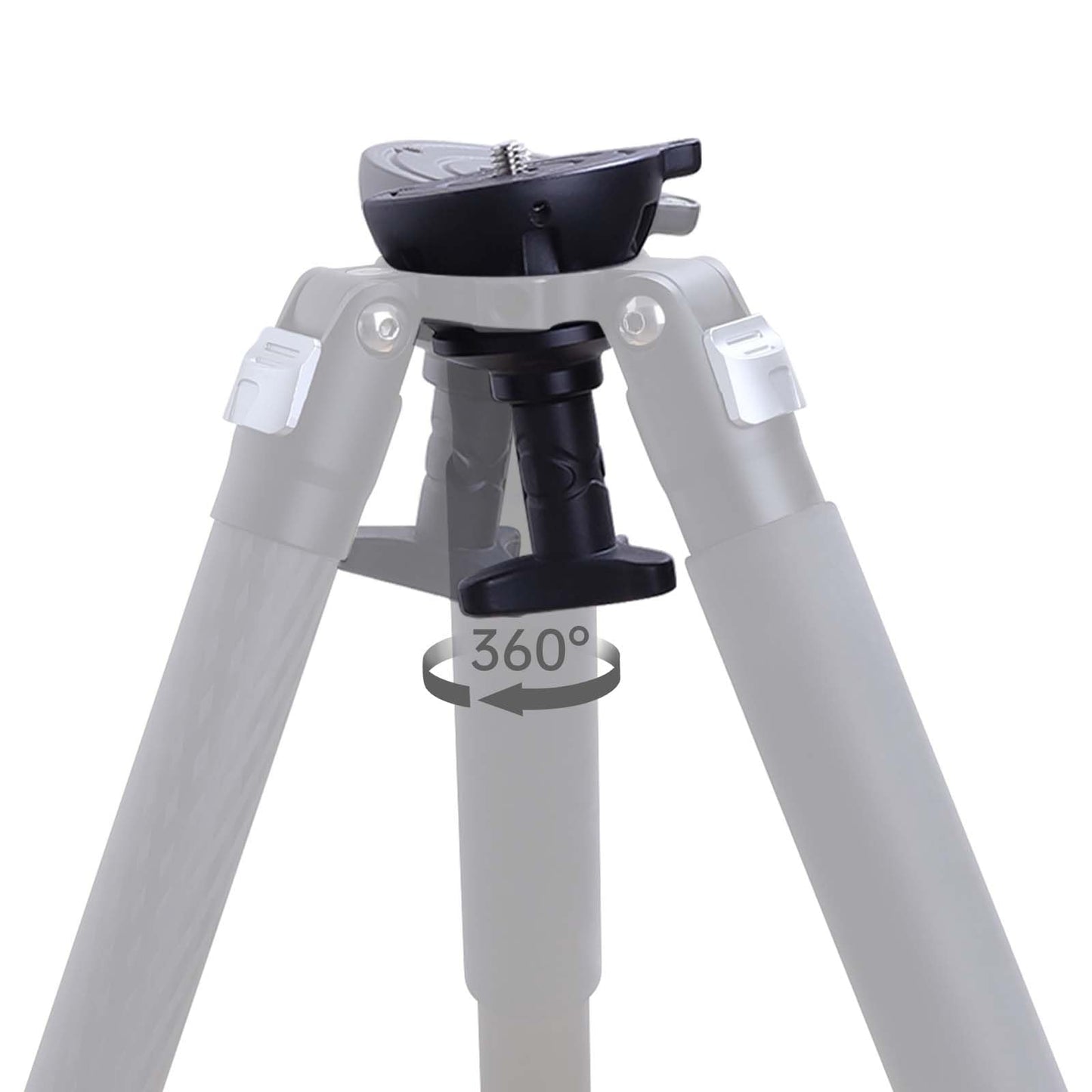 DMIDITIR 75mm Bowl Adapter with Half Ball Mount, 3/8-inch Screws, Tripod Fluid Head Converter (Shorter)
