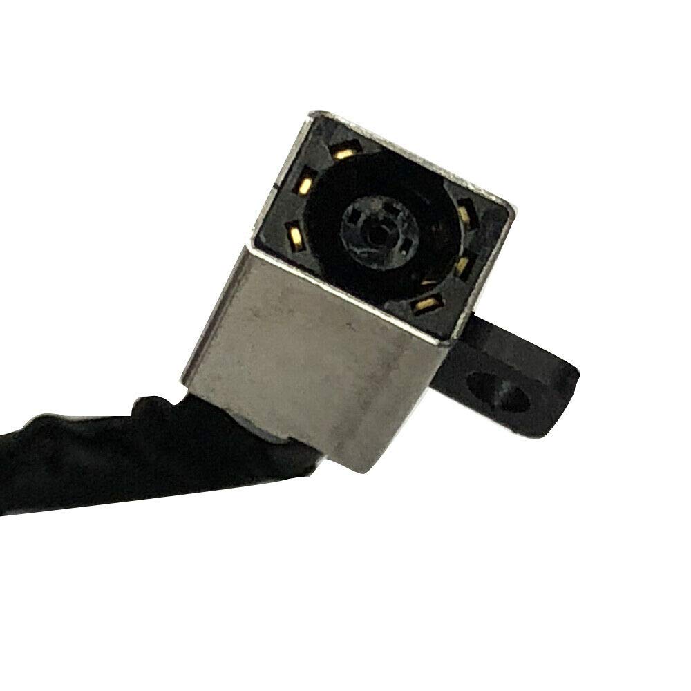 DC Power Jack Charging Port Cable Socket Plug Connector Replacement for Dell Inspiron 13 7391 2-in-1/7390 P113G 13.3" Laptop P/N: 450.0EZ0A.0021 48JWV