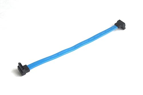 SATA 7 Pin Female to Female Cable 6 Inch 2 X 90 Degree Angle