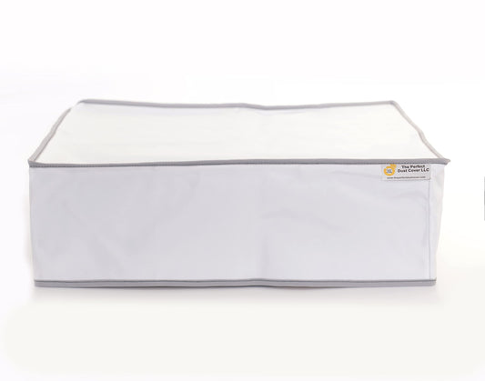 The Perfect Dust Cover, White Nylon Cover Compatible with HP Deskjet 3772 AllinOne Printer, Anti Static and Waterproof Dust Cover Dimensions 15.86''W