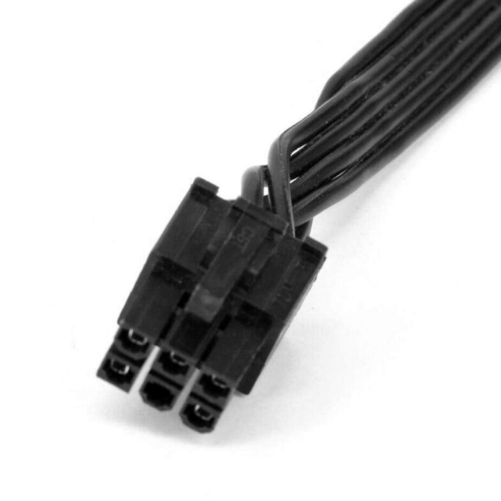 Zahara 6 Pin to 4X SATA Drive Cable Power Cable Replacement for Corsair hx1200 RM1000X RM850X RM650x RM550x RM750X