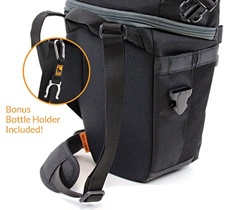 Ape Case ACPRO840W Standard Expandable Holster Camera Cases (Black/Yellow)
