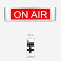 Neon Sign Light Recording Warning Sign for Studio Radio Station Office or home Decor,Different Lighting Modes Wireless Using With Remote Control (On