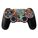 MightySkins Skin Compatible with Sony PS4 Controller - Acid Trippy | Protective, Durable, and Unique Vinyl Decal wrap Cover | Easy to Apply, Remove
