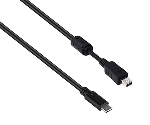 USB C to CB-USB5 CB-USB6 Photo Transfer Charge Cable for Select Olympus Stylus Tough SH TG DSLR Cameras Compatible with PC, iPhone 15, Android