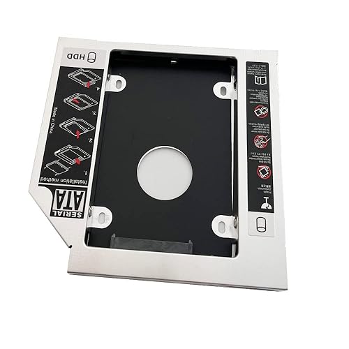 DY-tech 12.7mm 2nd SATA to SATA Hard Drive HDD SSD Caddy for iMac 20 27 Late 2009 2010
