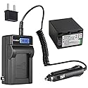 Kastar 1-Pack NP-FV100 Battery and LCD AC Charger Compatible with Sony HDR-CX580, HDR-CX610E, HDR-CX675, HDR-CX690, HDR-CX700, HDR-CX730, HDR-CX740