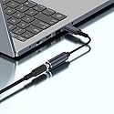 PLUSPOE PD 100W DC 5.5mm x 2.1mm Female Input to USB Type C Male Power Charging Cable, 100W DC5521 to Type C Cable with PD Automatic Identification