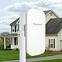 TODAAIR Outdoor WiFi Extender?IP65 Weatherproof?WiFi Booster and Signal Amplifier?Outdoor WiFi Extender for Farm?Courtyard?Factory?Campsite