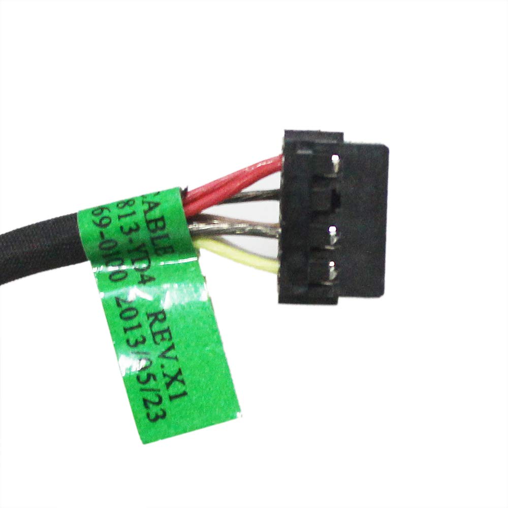 GinTai DC Power Jack with Cable Harness Replacement for HP 15-f100dx 15-f100ca 15-f111dx
