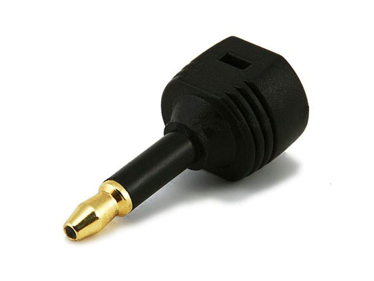 Monoprice 102671 Toslink Female to Toslink Mini Male Adapter 1.1 x 0.4 x 0.3
