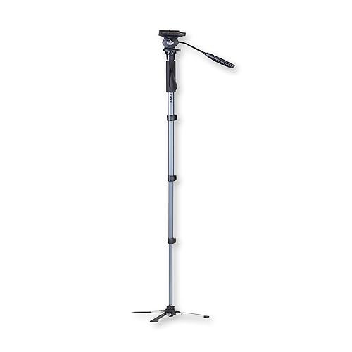 Carson Monopod with 3-Way Fluid Panhead - Extends to 57.4'' (TR-500)
