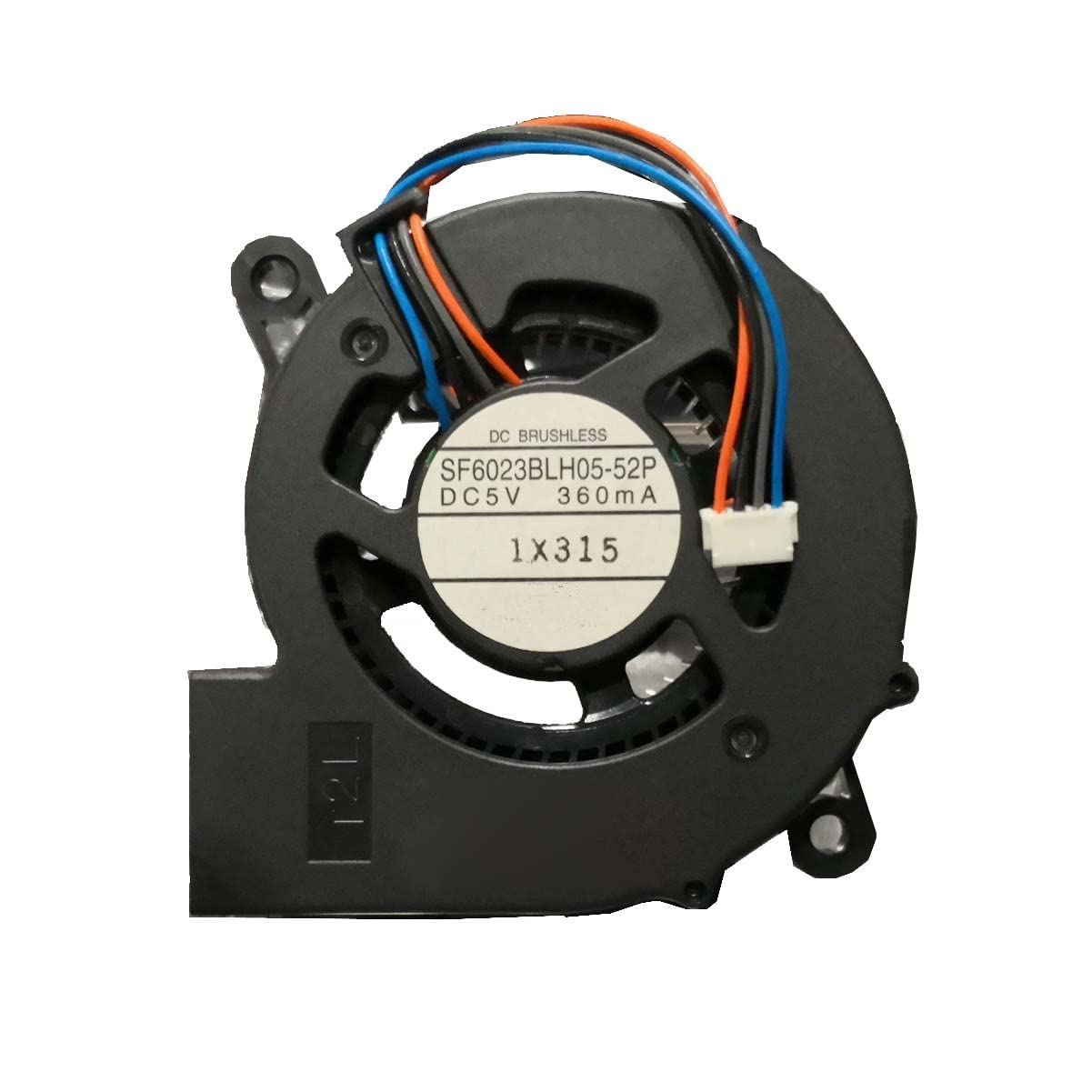 SF6023BLH05-52P DC 5V 360mA 60x60x23mm 4-Wire Projector Fan