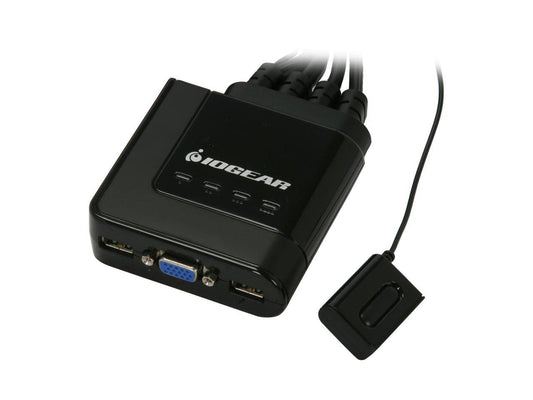 IOGEAR 4-Port USB Cable KVM Switch
