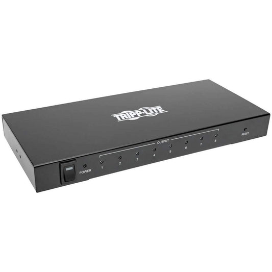 Tripp Lite HDMI Splitter, 8 Port 1 in 8 out Splitter, 8 Display Compatible, HDCP 1.3, 4K at 30 Hz (B118-008-UHD)