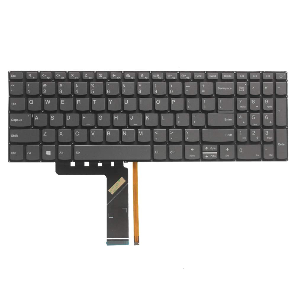 Laptop Replacement Keyboard Fit Lenovo IdeaPad 320-17 320-17IKB 320-17ISK 320-17AST 320H-17AST 320L-17AST 320R-17AST US Layout (Backlight)