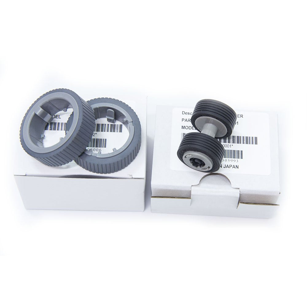 YANZEO PA03670-0001 PA03670-0002 Scanner Brake and Pick Roller Set For Fi-7160 Fi-7180 Fi-7260 Fi-7280 With Clean Wipe