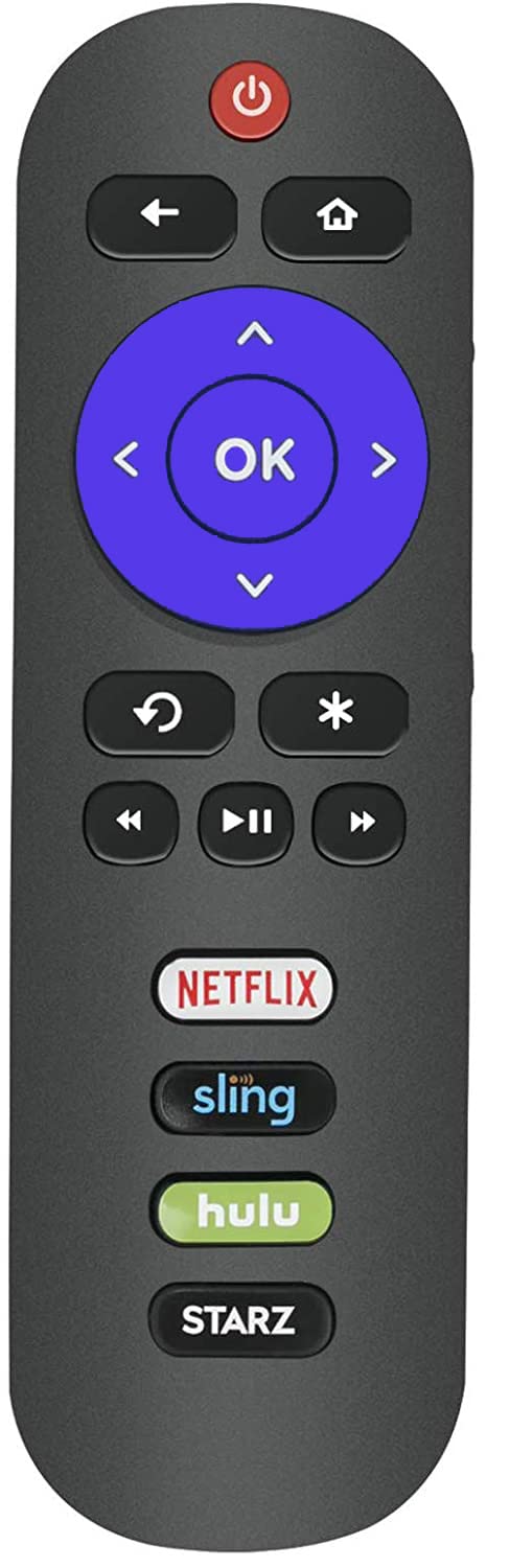 Universal Remote Compatible with All TCL Roku TV - No Setup Required