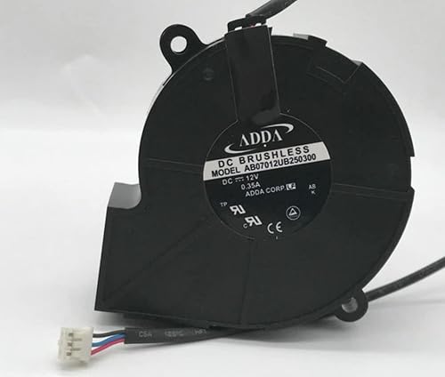 for AB07012UB250300 DC12V 0.35A 7CM Projector Fan