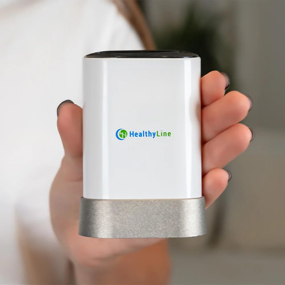 HealthyLine Portable Air Purifier, Personal Negative Ion Generator