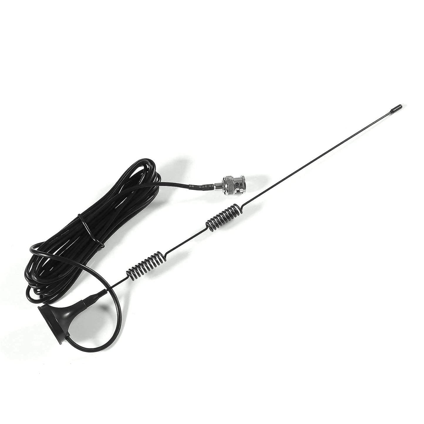 AEDIKO 2pcs Police Scanner Antenna HF VHF UHF 20-1300MHz BNC Male Antenna for Radio Shack Police Radio Scanner
