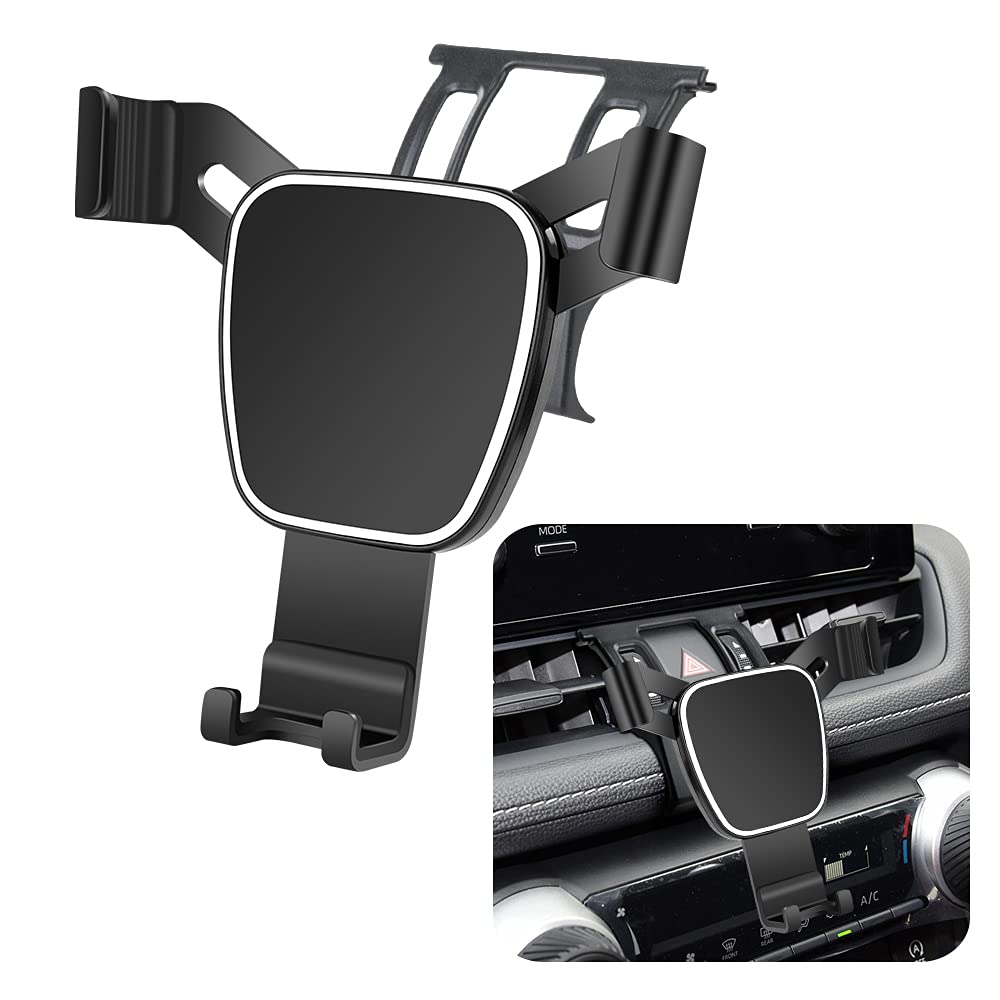 musttrue Car Phone Holder for Toyota RAV4 2019-2025,Hybrid XSE Limited,Prime XSE 2021-2025 Auto Accessories Navigation Bracket Interior Mobile Cell