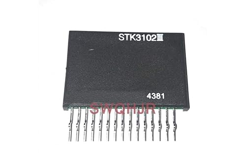 STK3102III 2-Channel Voltage Amplifier for 90 to 100W AF Power Amplifier (Dual Supplies),STK3102