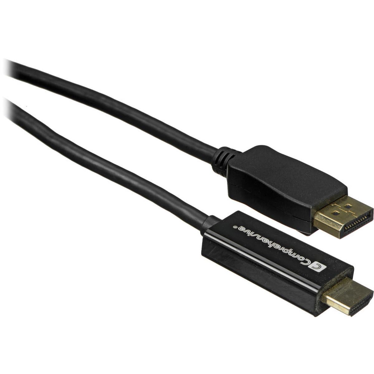 Comprehensive Cable DISP-HD-10ST 10' Standard Series DisplayPort to HDMI High Speed Cable