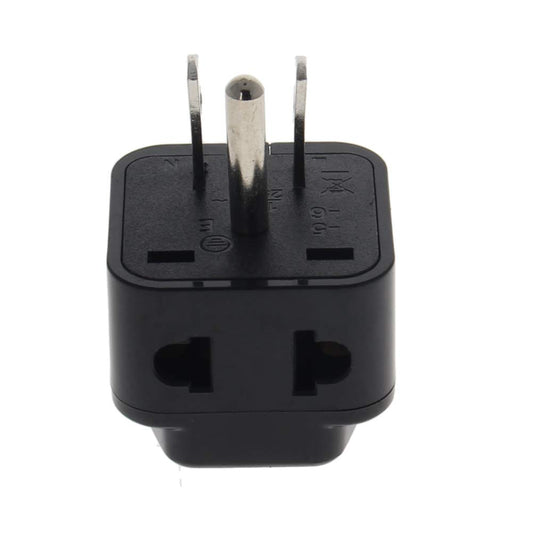 Fielect AC 110V-250V 10A WD-5 Male US to Female Universal Power Socket Adapter for Cord Connector 2pcs