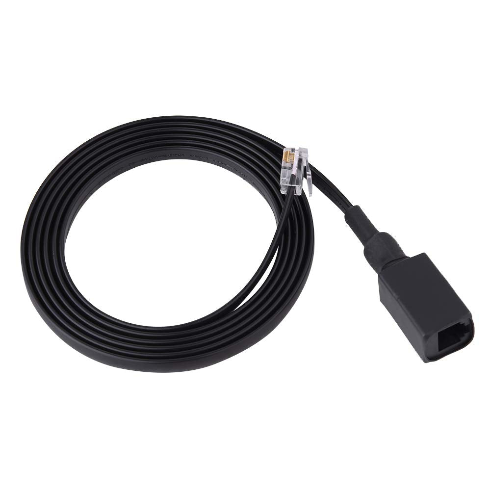 1.5 M/4.92ft 6Pin Removable Separation Handheld Mic Extension Cable Cord for FT-7800R, FT-8800R, FT-7900R, FT-8900R, etc.