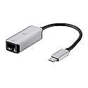 Monoprice USB-C Gigabit Adapter - Speeds up to 1000Mbps, Aluminum Body, Compact, Plug-n-Play, Compatible with Windows and MacOS - Consul Series