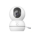Noorio Security Camera Indoor, 4MP UHD Pet/Dog Camera 360-Degree for Home Security, One-Touch Call, Auto Motion Tracking, Night Vision, 2.4G Only