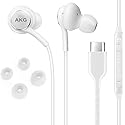 UrbanX 2021 Stereo Headphones for Samsung Galaxy S20 FE, Galaxy S20, Note 20 Ultra, Note 10, Note 10+, Galaxy A33 5G, A53 5G, M52, M53, A73 5G…