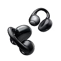 TONEMAY Q6 Clip-On Open-Ear Wireless Earbuds with Bluetooth 6.0, Hi-Res LDAC Open-Ring Headphones, DSP Powerful Bass Earphones, Ai-Powered Clear…