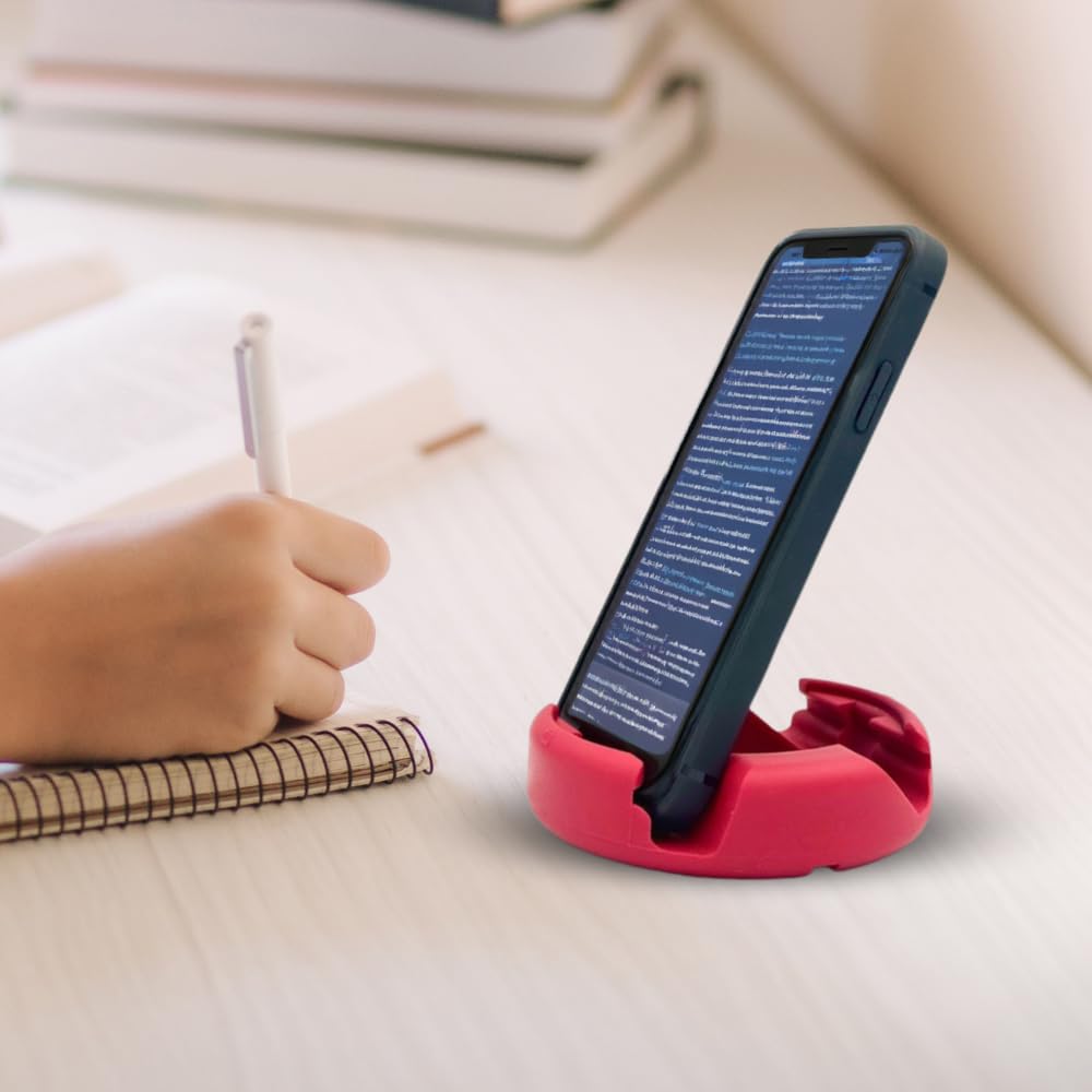 GoDonut Plus+ - Smartphone and Tablet Stand - Compatible with Lager Cases with Charging Port Access - for use at Work, at Home, Travel and on-the-go