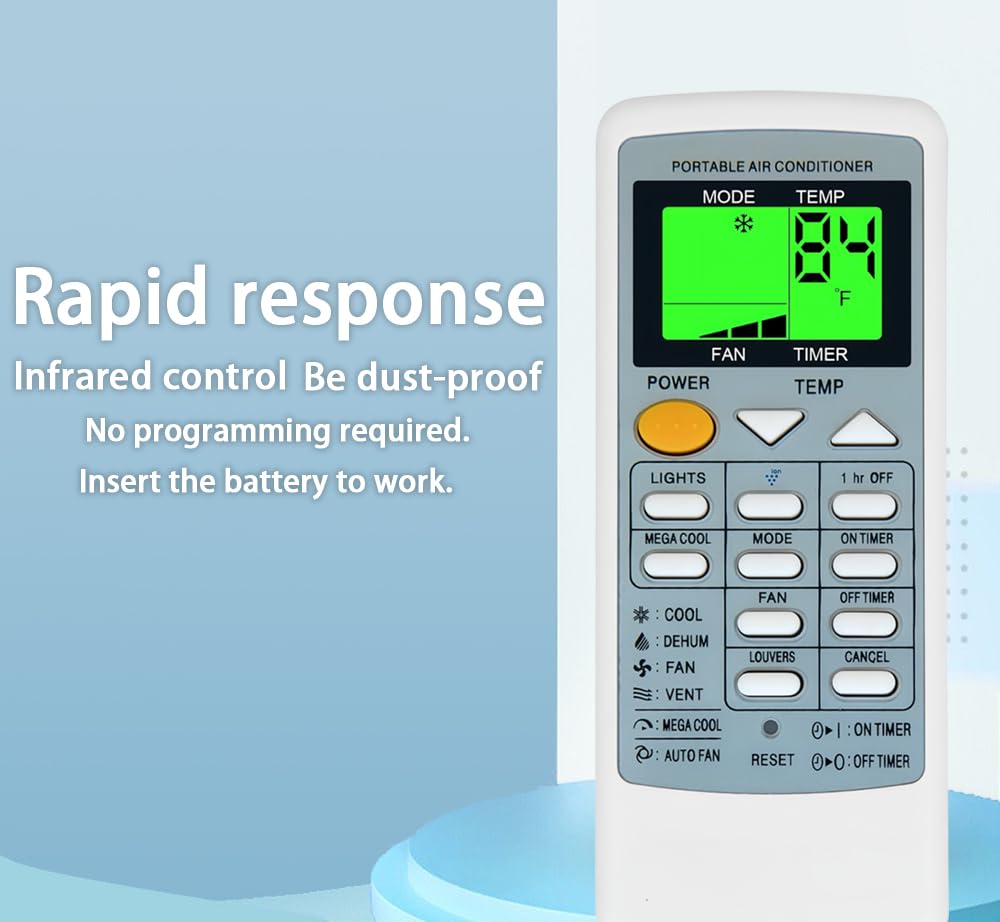 CRMC-A705JBEZ Replacement Remote Control for Sharp CV-P09LV AY-A9GR CV-2P10SC CV-P09LX CV-P10LC CVP10NC-R CV-P10PC CVP10PC-D CVP10PC-R CV-P10MC