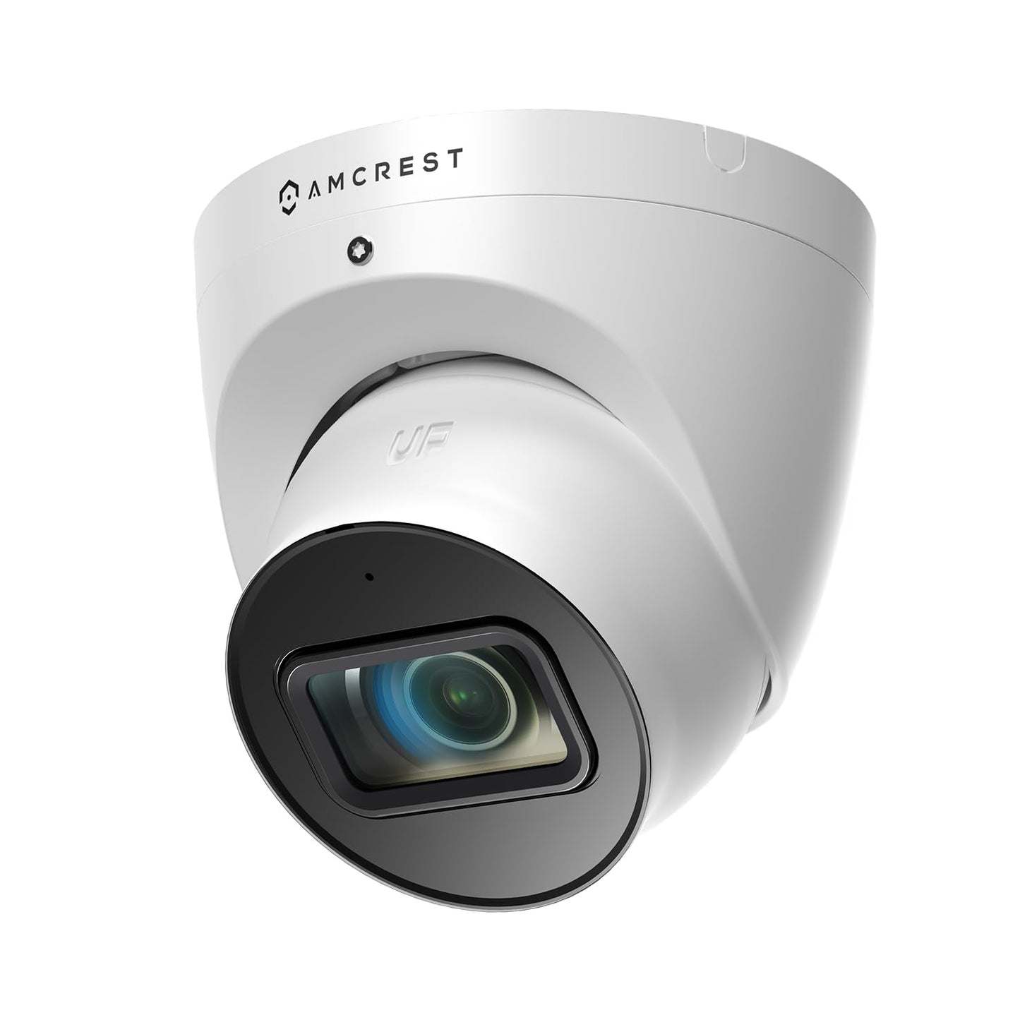 Amcrest Analog 4K Outdoor Security Camera, Turret 8MP @15fps CCTV-Coax-BNC, 65ft Night Vision, 125° Angle, Built-in Mic, White (AMC4KDM28-W-V3), (Not