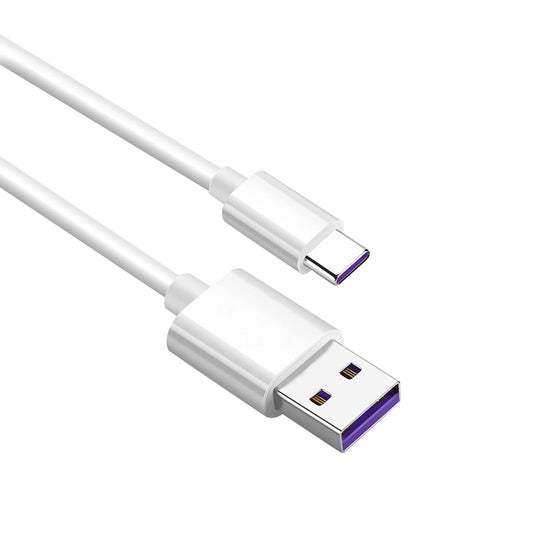 USB Type C Cable 5A Fast Charging 3FT, USB C to USB A Charger Cord Support QC 3.0 USB 2.0 480Mbps Data Transfer Compatible with Galaxy S10 S9 S21