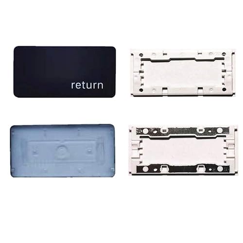 Replacement Individual Return/Enter Key Cap and Hinges are Applicable for MacBook Pro 13&16inch Model A1989 A1990 and for MacBook Air Model A1932