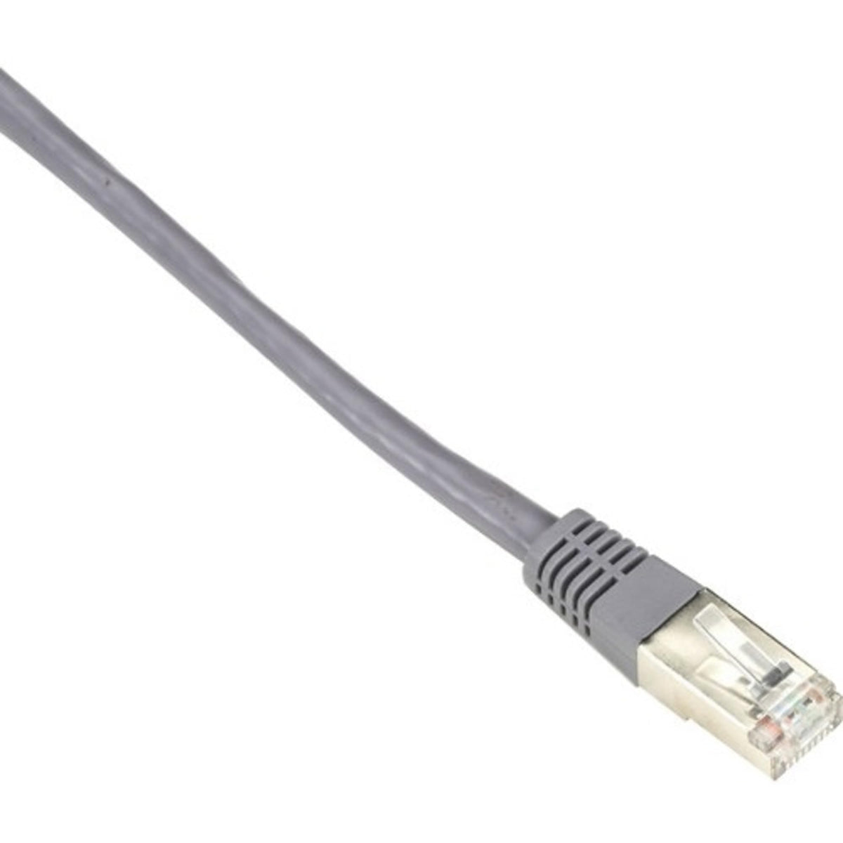 Black Box Corp. EVNSL0272GY-0030 CAT6 250-MHz Stranded Ethernet Patch Cable - S/FTP, CM PVC, Molded Boots, 9.1m